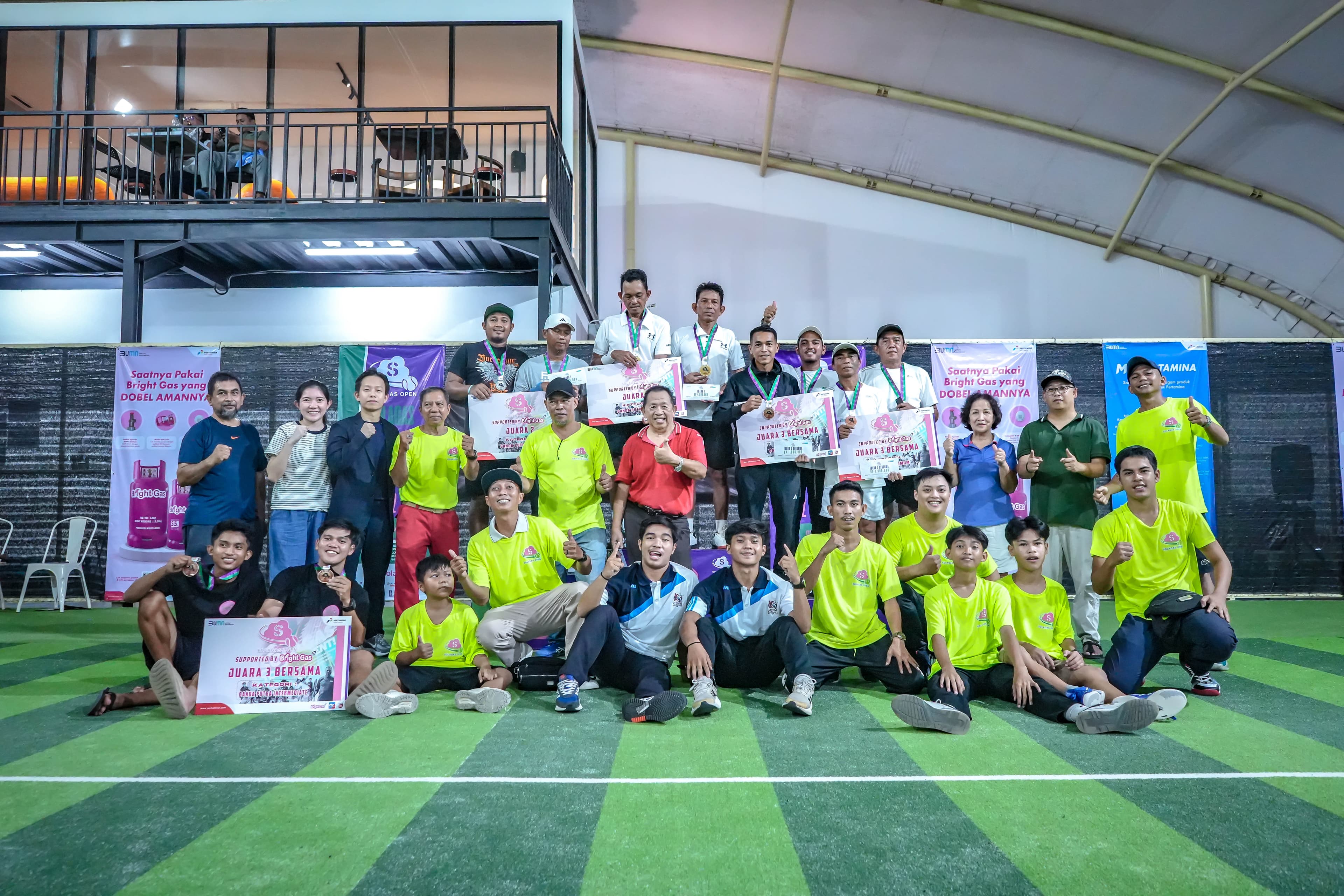 SolaGas Tennis Open 2025 Officially Kicks Off in Pontianak